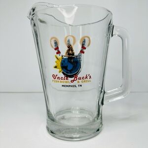 Uncle Bucks Fish Bowl & Grill Beer Pitcher Memphis Tennessee